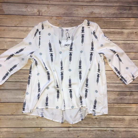 Jack By B.B. Dakota • Ginsing Boho Blouse - Picture 2 of 8